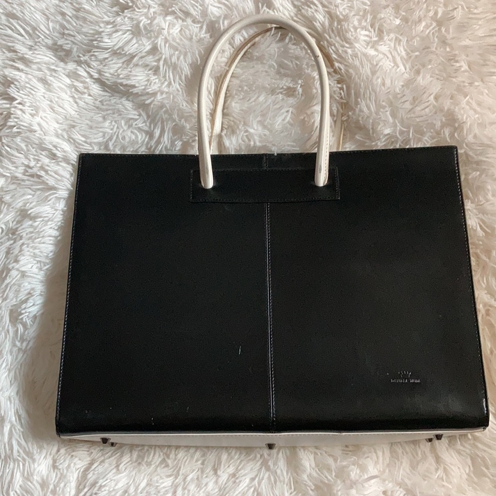 Daniela Moda/Vera pelle briefcase Italian leather